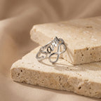 Bague prénom personnalisable et infini