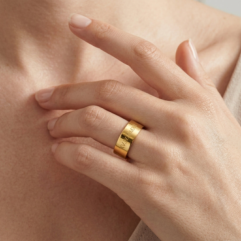 Bague signature personnelle