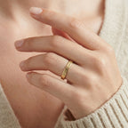 Bague personnalisable à gravure