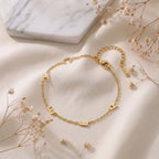 Bracelet Initiale Personnalisable