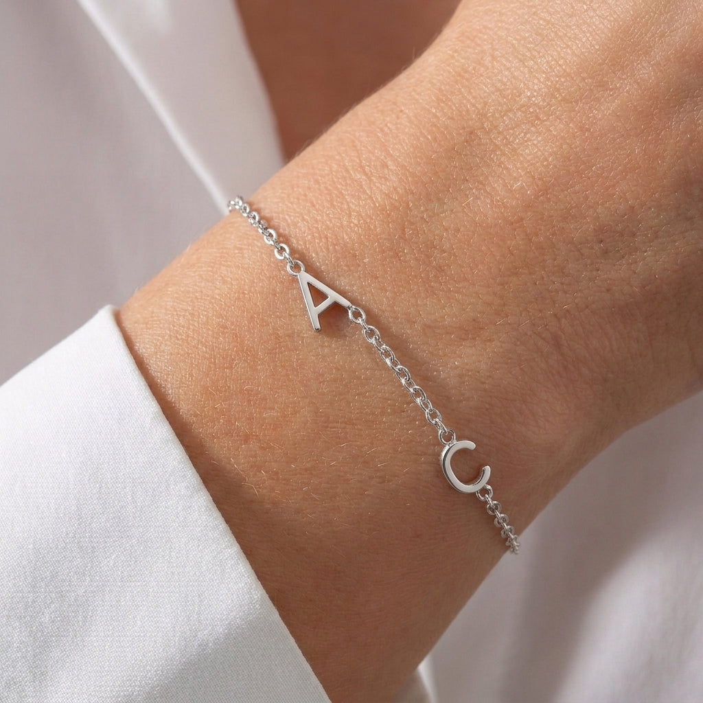 Bracelet Initiale Personnalisable