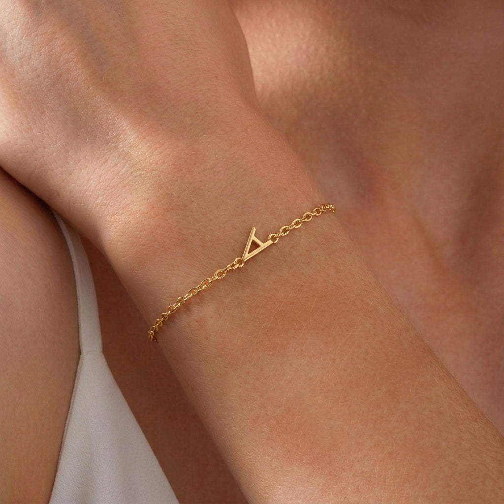 Bracelet Initiale Personnalisable