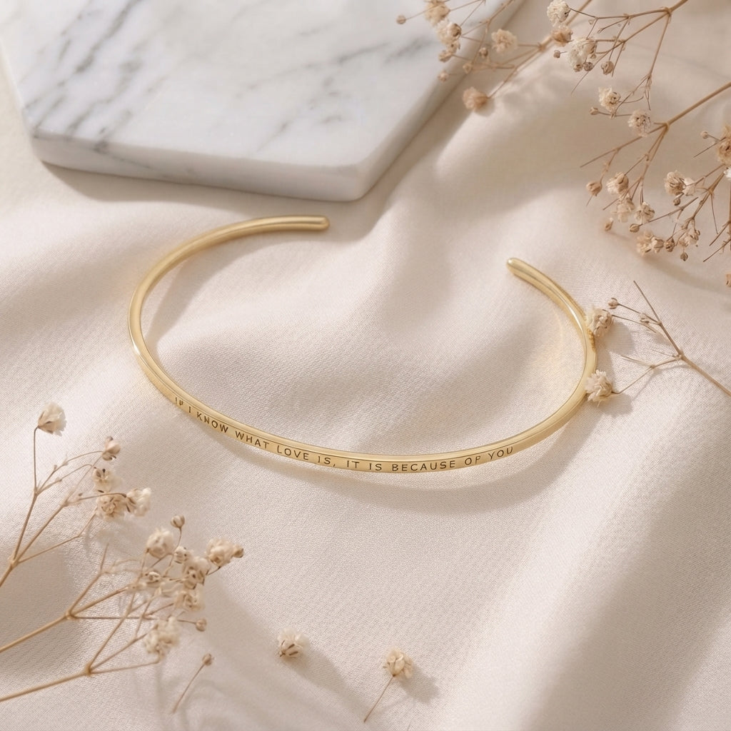 Bracelet avec gravure Personnalisable