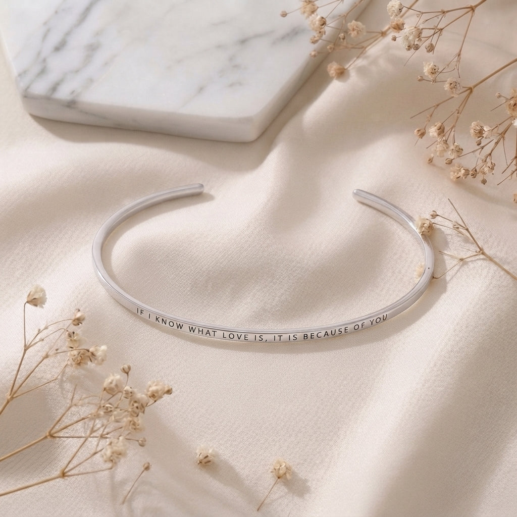 Bracelet avec gravure Personnalisable