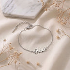 Bracelet personnalisé jusqu'à 4 prénoms