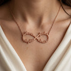 Collier Infini Personnalisable jusqu’à 6 Prénoms