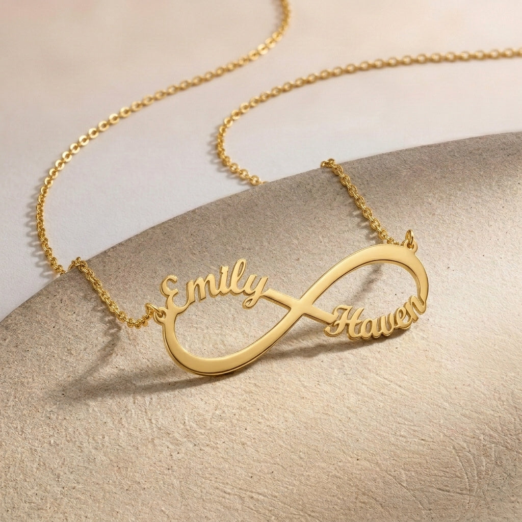 Collier Infini Personnalisable jusqu’à 6 Prénoms
