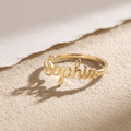 Bague 1 à 4 prénoms personnalisée