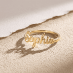 Bague 1 à 4 prénoms personnalisée