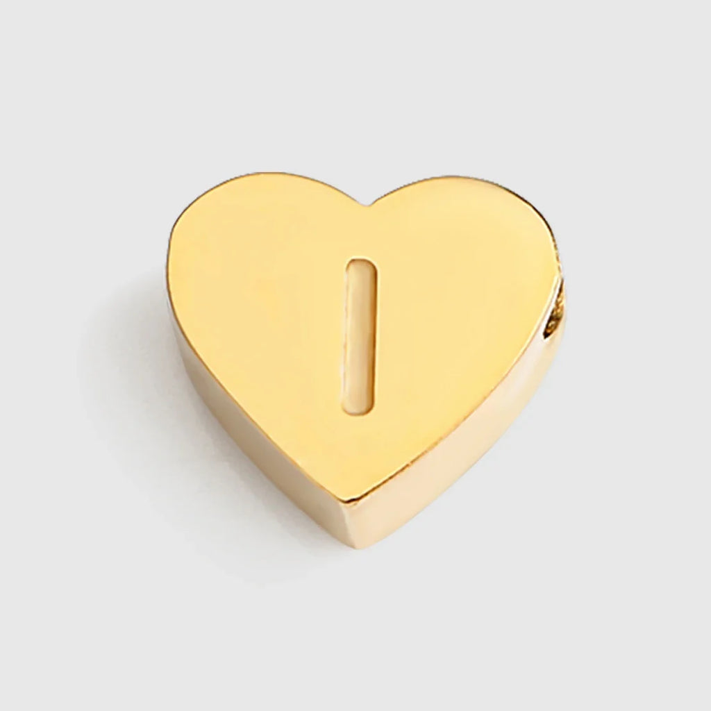 Collier Cœur Minimaliste Initiale