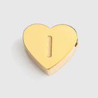 Collier Cœur Minimaliste Initiale