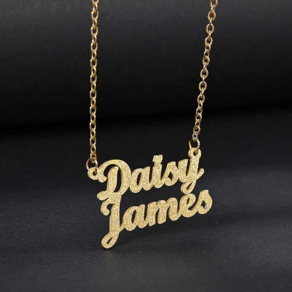 Collier épingle jusqu'à 2 prénoms
