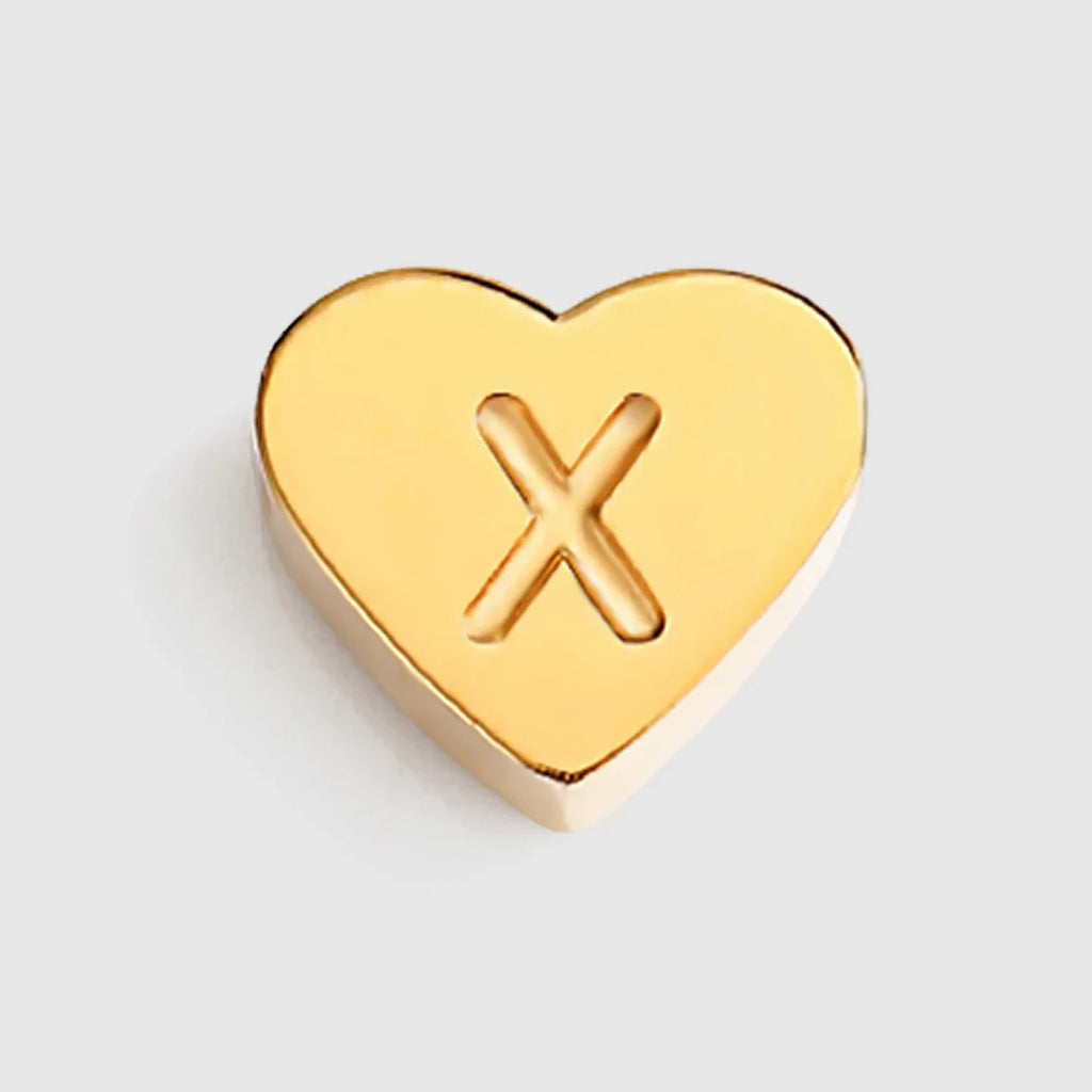 Collier Cœur Minimaliste Initiale