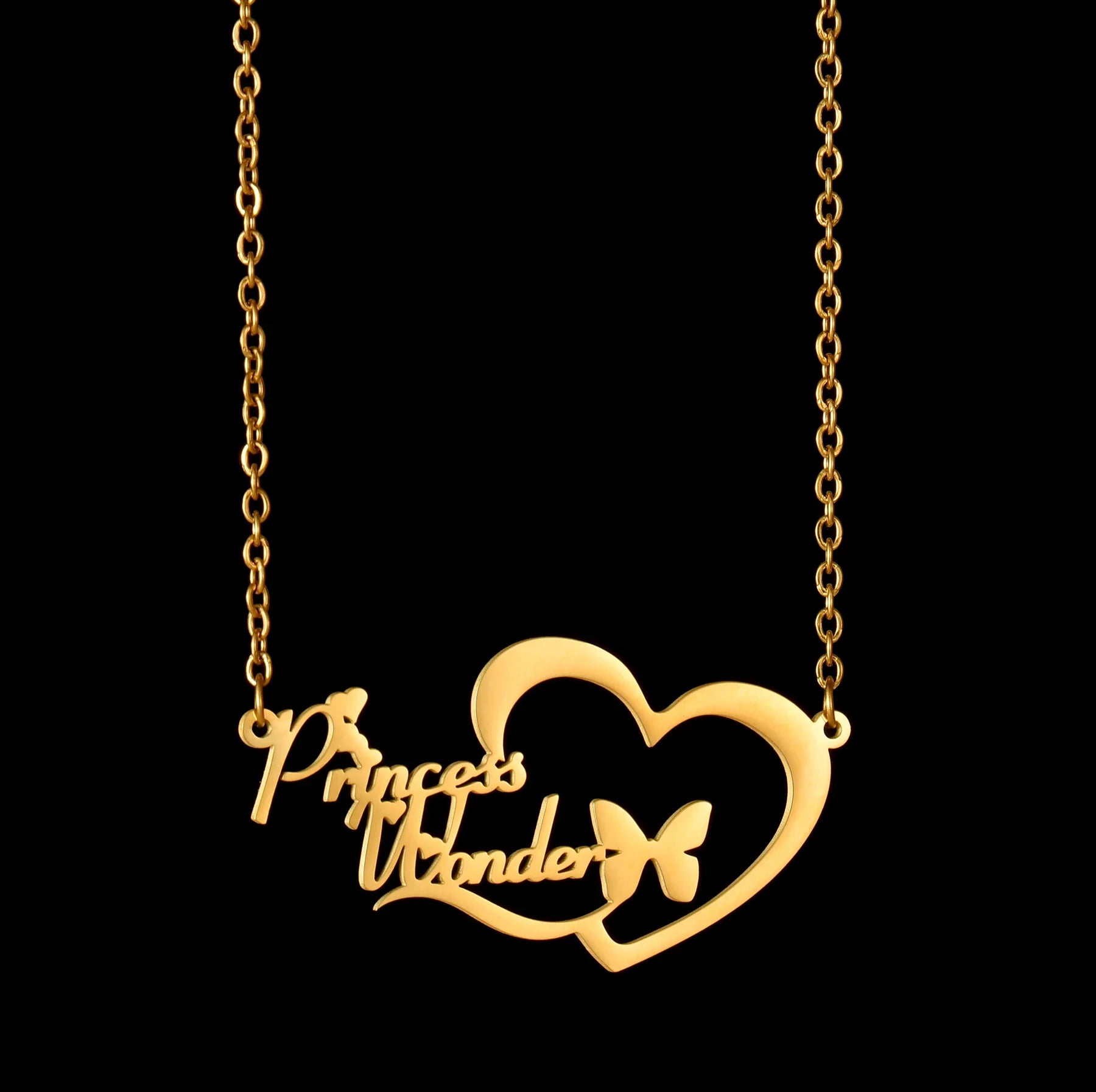 Collier épingle jusqu'à 2 prénoms