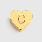 Collier Cœur Minimaliste Initiale