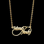 Collier épingle jusqu'à 2 prénoms