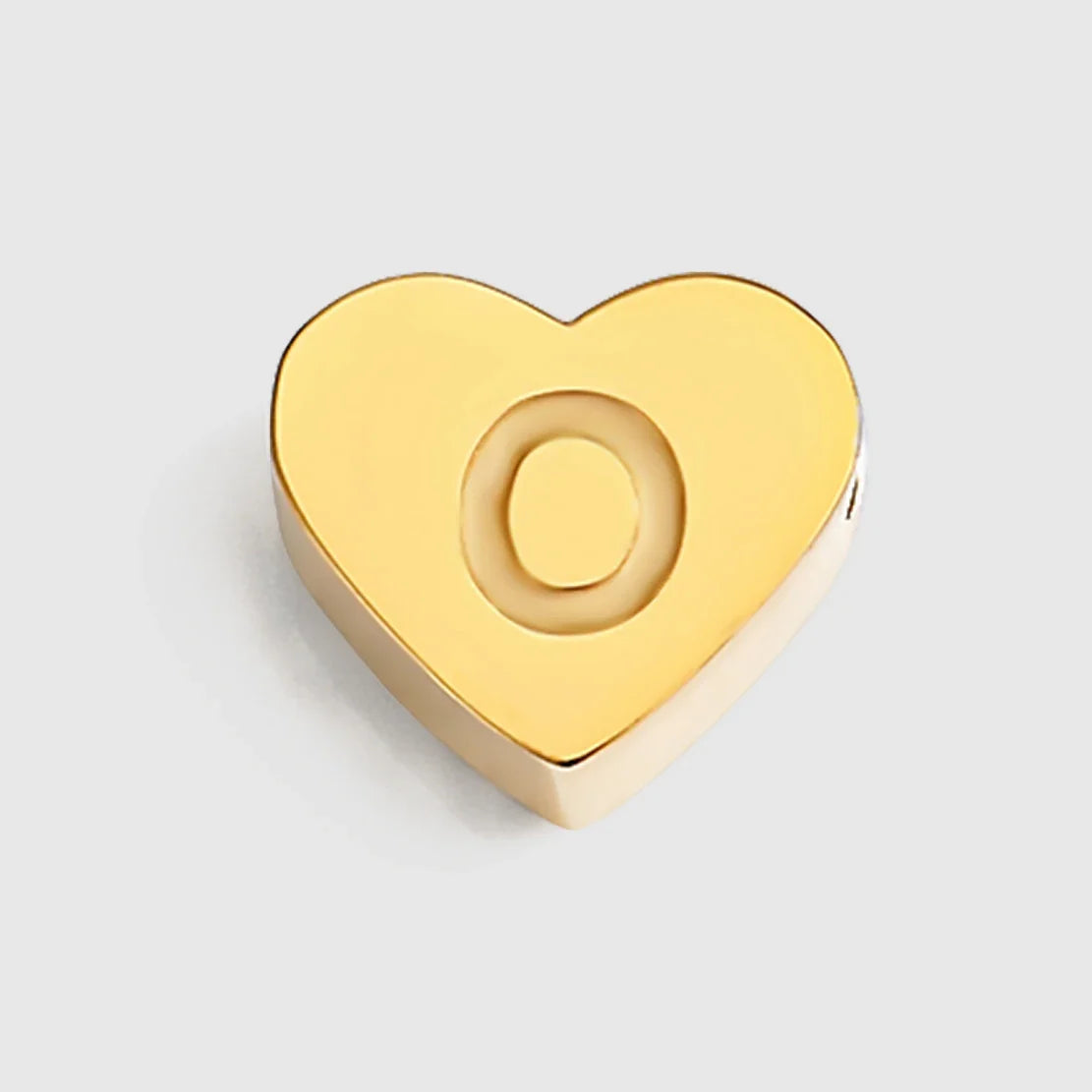 Collier Cœur Minimaliste Initiale